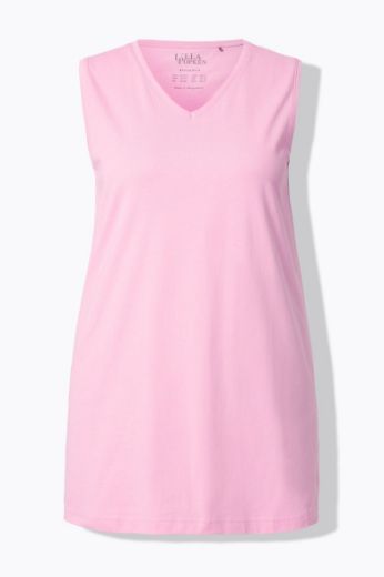 Moda za polnejše Majica V izrez Basic top plus velikost, xxl, Ulla Popken in Johann Popken (JP1880)