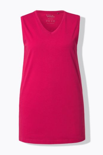 Moda za polnejše Majica V izrez Basic top plus velikost, xxl, Ulla Popken in Johann Popken (JP1880)