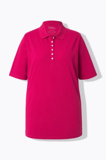 Moda za polnejše Majica Polo kratki rukavi plus velikost, xxl, Ulla Popken in Johann Popken (JP1880)