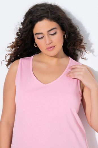 Moda za polnejše Top V ovratnika plus velikost, xxl, Ulla Popken in Johann Popken (JP1880)