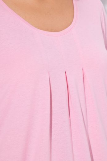 Moda za polnejše Majica s naborima duži model plus velikost, xxl, Ulla Popken in Johann Popken (JP1880)