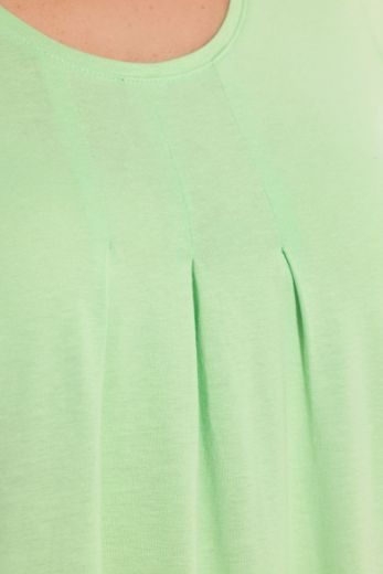 Moda za polnejše Majica s naborima duži model plus velikost, xxl, Ulla Popken in Johann Popken (JP1880)