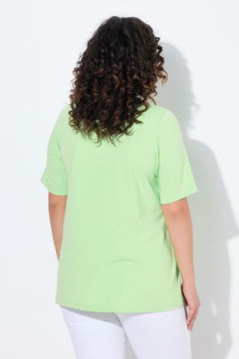 Moda za polnejše Majica A kroj V ovratnik plus velikost, xxl, Ulla Popken in Johann Popken (JP1880)