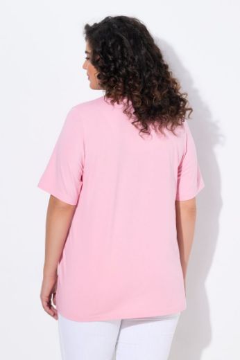 Moda za polnejše Majica A kroj V ovratnik plus velikost, xxl, Ulla Popken in Johann Popken (JP1880)