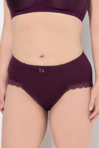 Moda za polnejše Gaćice s dodatkom ukrasne čipke 3 komada plus velikost, xxl, Ulla Popken in Johann Popken (JP1880)