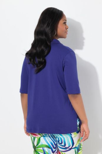 Moda za polnejše Majica Polo plus velikost, xxl, Ulla Popken in Johann Popken (JP1880)