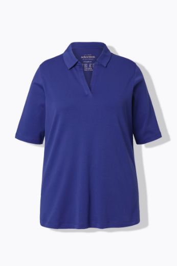 Moda za polnejše Majica Polo plus velikost, xxl, Ulla Popken in Johann Popken (JP1880)