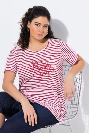 Moda za polnejše Majica kratkih rukava okruglog izreza A kroja plus velikost, xxl, Ulla Popken in Johann Popken (JP1880)