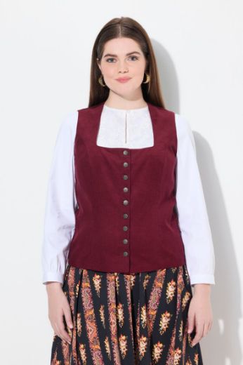 Moda za polnejše Bluza bez rukava četvrtastog izreza plus velikost, xxl, Ulla Popken in Johann Popken (JP1880)