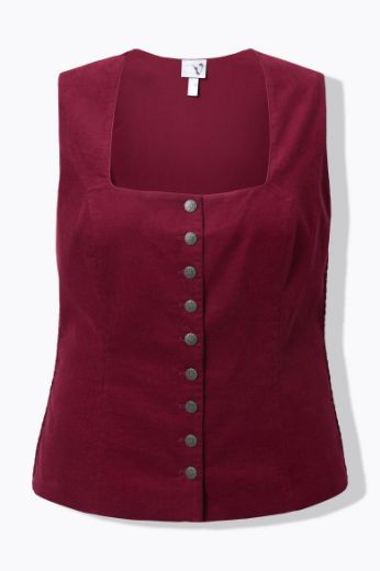 Moda za polnejše Bluza bez rukava četvrtastog izreza plus velikost, xxl, Ulla Popken in Johann Popken (JP1880)