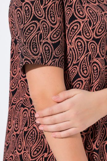 Moda za polnejše Majica kratkih rukava A kroja V izreza plus velikost, xxl, Ulla Popken in Johann Popken (JP1880)