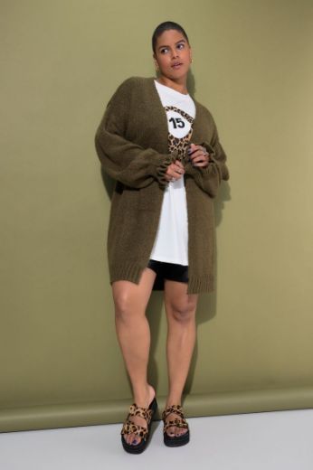 Moda za polnejše Kardigan dužeg kroja plus velikost, xxl, Ulla Popken in Johann Popken (JP1880)