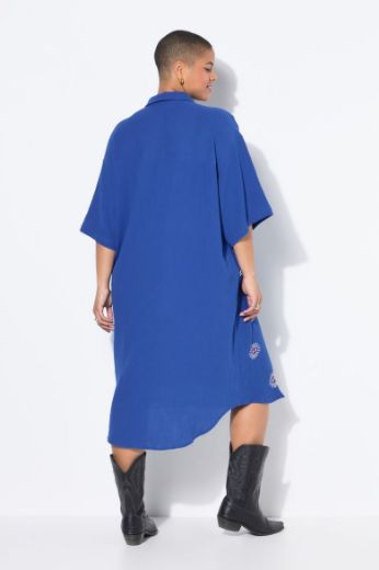 Moda za polnejše Haljina midi 3/4 rukava plus velikost, xxl, Ulla Popken in Johann Popken (JP1880)