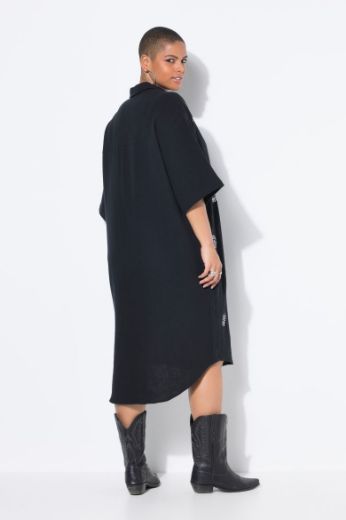 Moda za polnejše Haljina midi 3/4 rukava plus velikost, xxl, Ulla Popken in Johann Popken (JP1880)