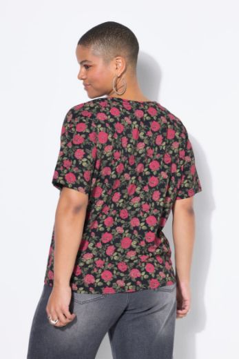 Moda za polnejše Majica kratkih rukava plus velikost, xxl, Ulla Popken in Johann Popken (JP1880)