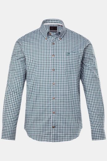 Moda za polnejše Košulja kariranog printa plus velikost, xxl, Ulla Popken in Johann Popken (JP1880)