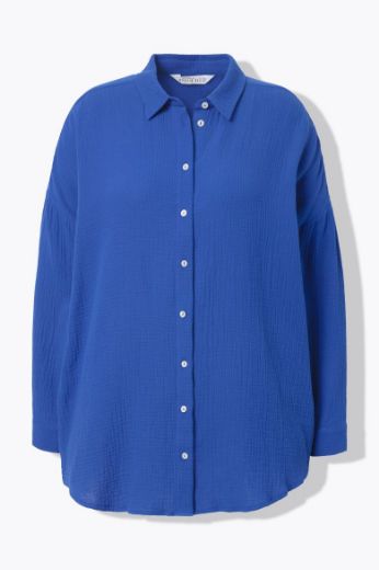 Moda za polnejše Bluza na kopčanje plus velikost, xxl, Ulla Popken in Johann Popken (JP1880)