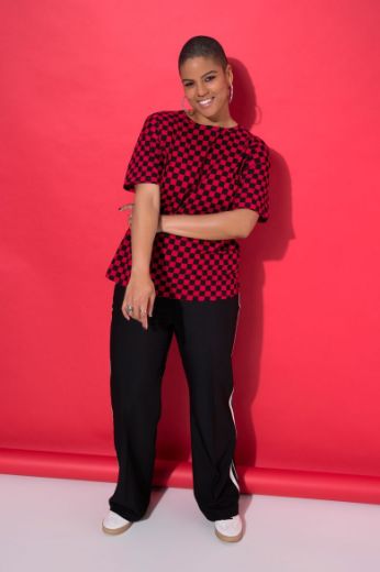 Moda za polnejše Majica kratkih rukava širi model plus velikost, xxl, Ulla Popken in Johann Popken (JP1880)
