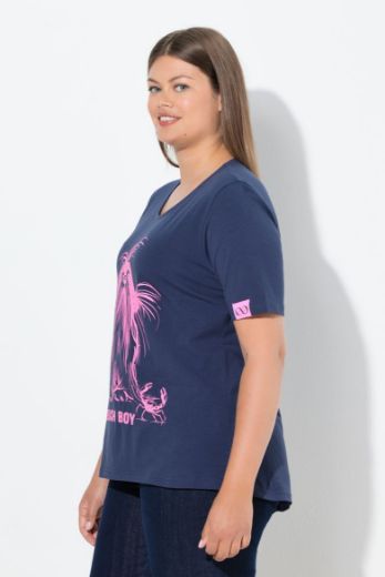 Moda za polnejše Majica kratkih rukava okruglog ovratnika plus velikost, xxl, Ulla Popken in Johann Popken (JP1880)