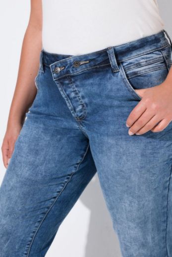 Moda za polnejše Traperice nižeg struka plus velikost, xxl, Ulla Popken in Johann Popken (JP1880)