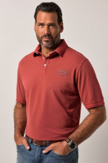 Moda za polnejše Majica Polo kratkih rukava plus velikost, xxl, Ulla Popken in Johann Popken (JP1880)