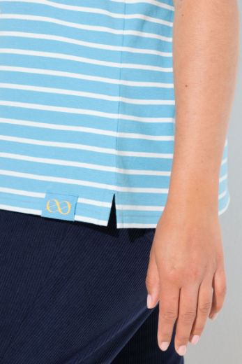 Moda za polnejše Majica kratkih rukava V ovratnika plus velikost, xxl, Ulla Popken in Johann Popken (JP1880)