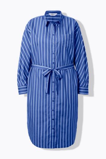 Moda za polnejše Haljina na pruge plus velikost, xxl, Ulla Popken in Johann Popken (JP1880)