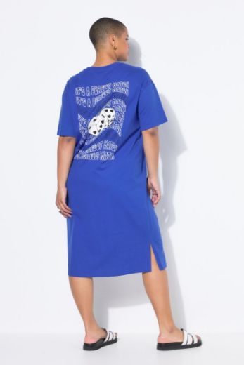 Moda za polnejše Haljina midi kratih rukava šireg kroja plus velikost, xxl, Ulla Popken in Johann Popken (JP1880)