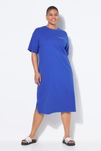 Moda za polnejše Haljina midi kratih rukava šireg kroja plus velikost, xxl, Ulla Popken in Johann Popken (JP1880)