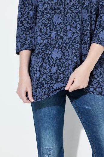 Moda za polnejše Majica 3/4 rukava A kroja plus velikost, xxl, Ulla Popken in Johann Popken (JP1880)