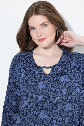 Moda za polnejše Majica 3/4 rukava A kroja plus velikost, xxl, Ulla Popken in Johann Popken (JP1880)