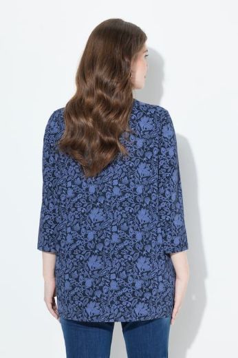 Moda za polnejše Majica 3/4 rukava A kroja plus velikost, xxl, Ulla Popken in Johann Popken (JP1880)