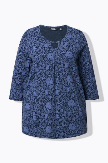Moda za polnejše Majica 3/4 rukava A kroja plus velikost, xxl, Ulla Popken in Johann Popken (JP1880)