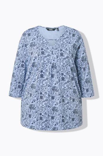 Moda za polnejše Majica 3/4 rukava A kroja plus velikost, xxl, Ulla Popken in Johann Popken (JP1880)