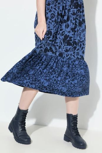 Moda za polnejše Haljina kratkih rukava A kroja plus velikost, xxl, Ulla Popken in Johann Popken (JP1880)