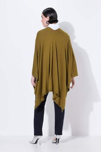 Moda za polnejše Pončo plus velikost, xxl, Ulla Popken in Johann Popken (JP1880)
