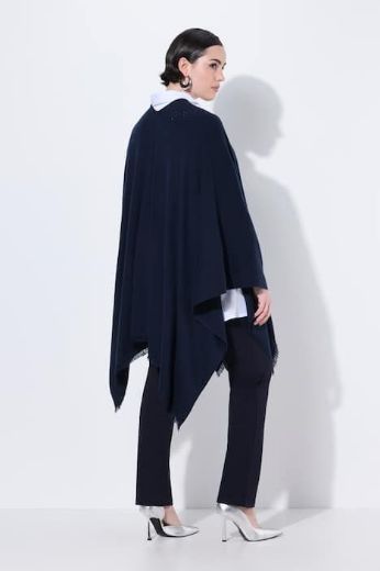 Moda za polnejše Pončo plus velikost, xxl, Ulla Popken in Johann Popken (JP1880)