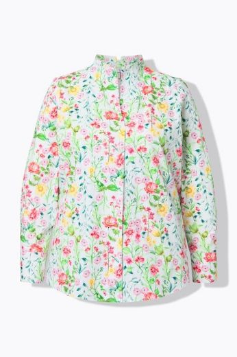 Moda za polnejše Bluza dugih rukava cvjetnog motiva plus velikost, xxl, Ulla Popken in Johann Popken (JP1880)
