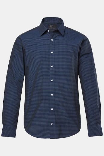 Moda za polnejše Košulja dugih rukava karirana plus velikost, xxl, Ulla Popken in Johann Popken (JP1880)