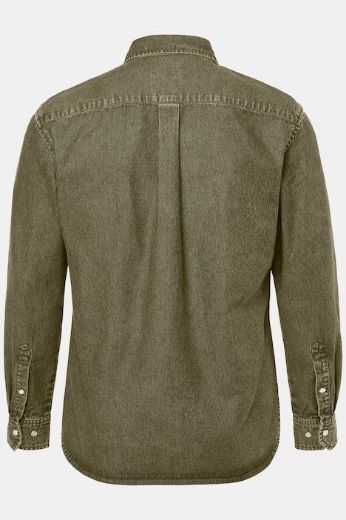 Moda za polnejše Košulja dugih rukava plus velikost, xxl, Ulla Popken in Johann Popken (JP1880)