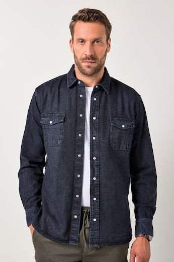 Moda za polnejše Košulja dugih rukava plus velikost, xxl, Ulla Popken in Johann Popken (JP1880)