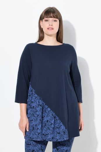 Moda za polnejše Majica 3/4 rukava dužeg A kroja plus velikost, xxl, Ulla Popken in Johann Popken (JP1880)