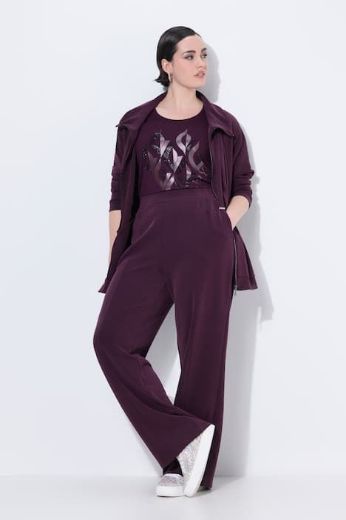 Moda za polnejše Hlače elastičnog struka širokih nogavica plus velikost, xxl, Ulla Popken in Johann Popken (JP1880)