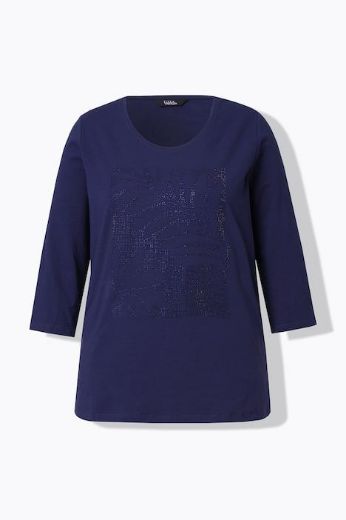 Moda za polnejše Majica 3/4 rukava okruglog ovratnika plus velikost, xxl, Ulla Popken in Johann Popken (JP1880)