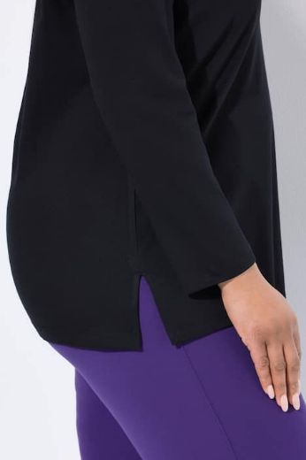 Moda za polnejše Majica dugih rukava A kroja plus velikost, xxl, Ulla Popken in Johann Popken (JP1880)