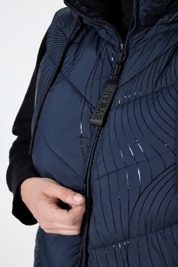 Moda za polnejše Prsluk prošiveni s kapuljačom plus velikost, xxl, Ulla Popken in Johann Popken (JP1880)