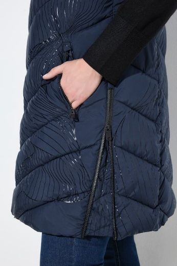 Moda za polnejše Prsluk prošiveni s kapuljačom plus velikost, xxl, Ulla Popken in Johann Popken (JP1880)