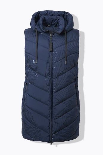 Moda za polnejše Prsluk prošiveni s kapuljačom plus velikost, xxl, Ulla Popken in Johann Popken (JP1880)