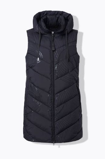 Moda za polnejše Prsluk prošiveni s kapuljačom plus velikost, xxl, Ulla Popken in Johann Popken (JP1880)