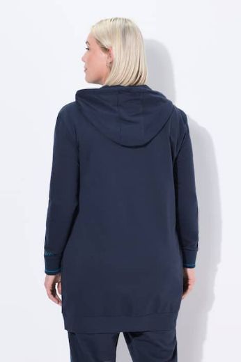 Moda za polnejše Majica dugih rukava s patentnim zatvaračem i kapuljačom plus velikost, xxl, Ulla Popken in Johann Popken (JP1880)
